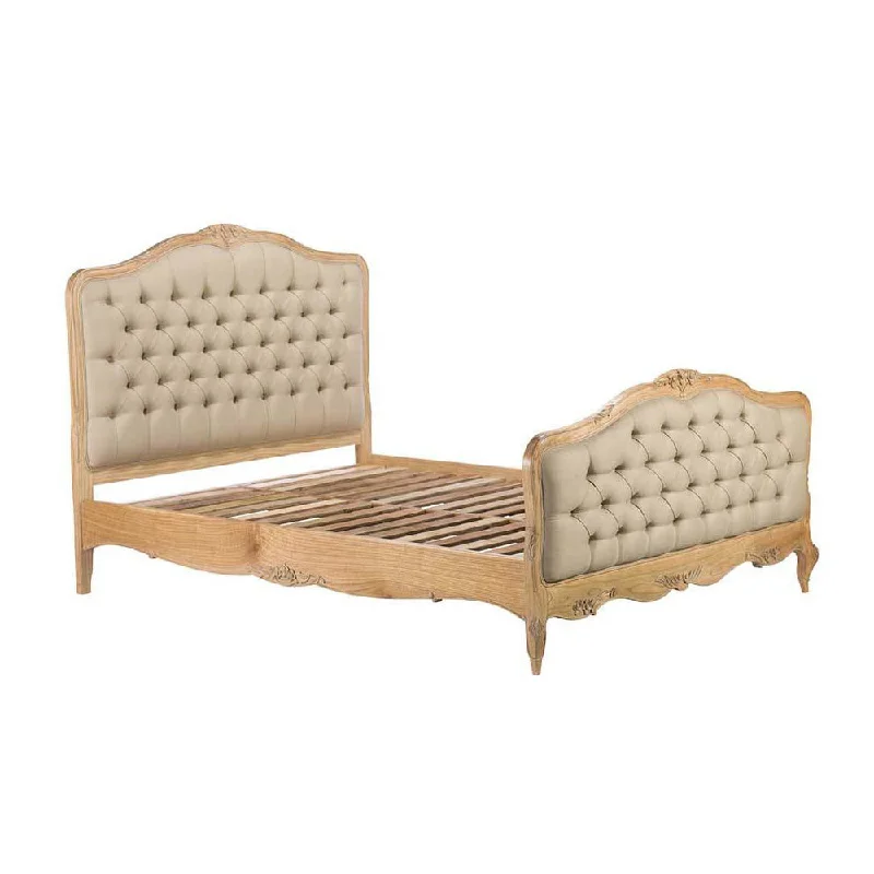King - size mattresses for spacious master bedroomsLorraine Louis XV Style Bed