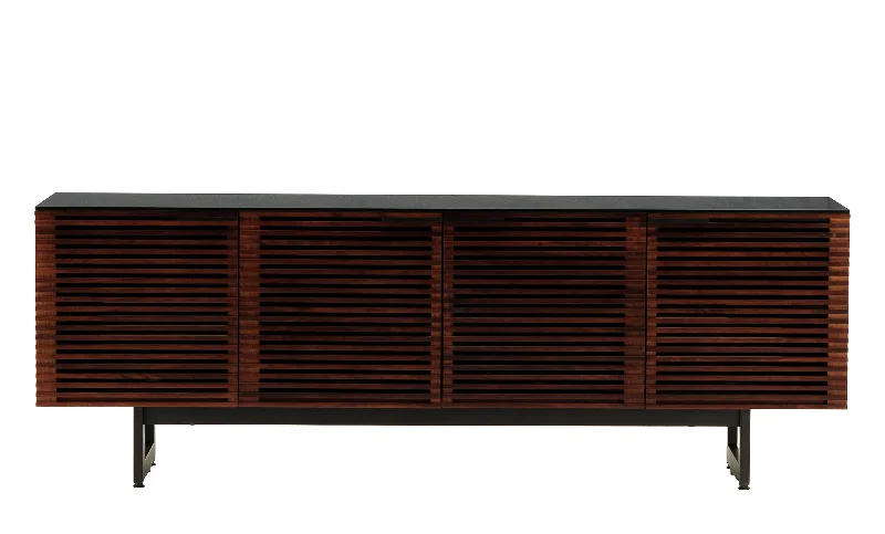 King - size mattresses for spacious master bedroomsLouvered 79" Media Console