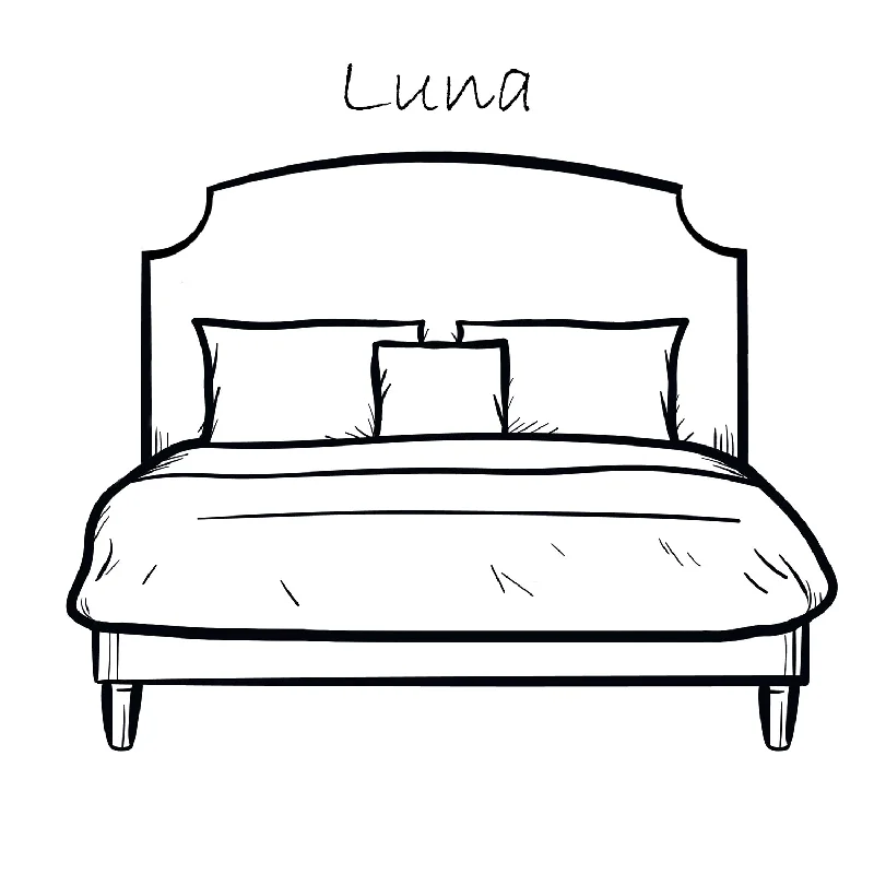 Organic cotton mattresses for a chemical - free sleep surfaceLuna Headboard - Bespoke Range Organic cotton mattresses for a chemical - free sleep surfaceLuna Headboard - Bespoke Range