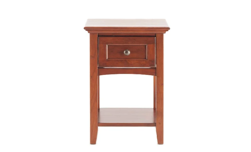 King - size mattresses for spacious master bedroomsMcKenzie One Drawer Chairside Table King - size mattresses for spacious master bedroomsMcKenzie One Drawer Chairside Table