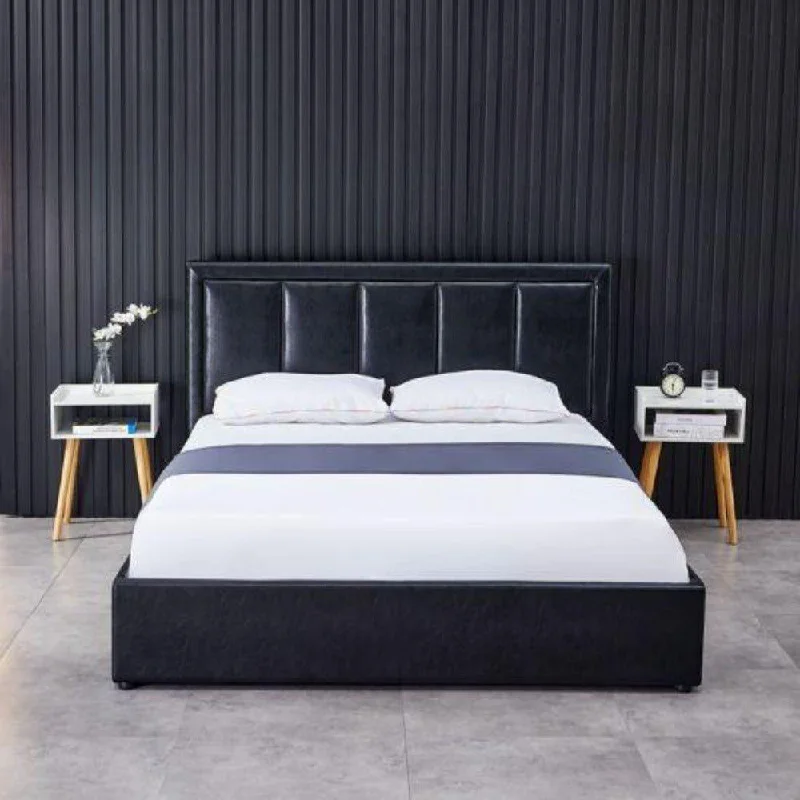 Natural latex and organic cotton blend mattressesMosco Upholstered Luxury Quilted Bed in Leatherette Natural latex and organic cotton blend mattressesMosco Upholstered Luxury Quilted Bed in Leatherette