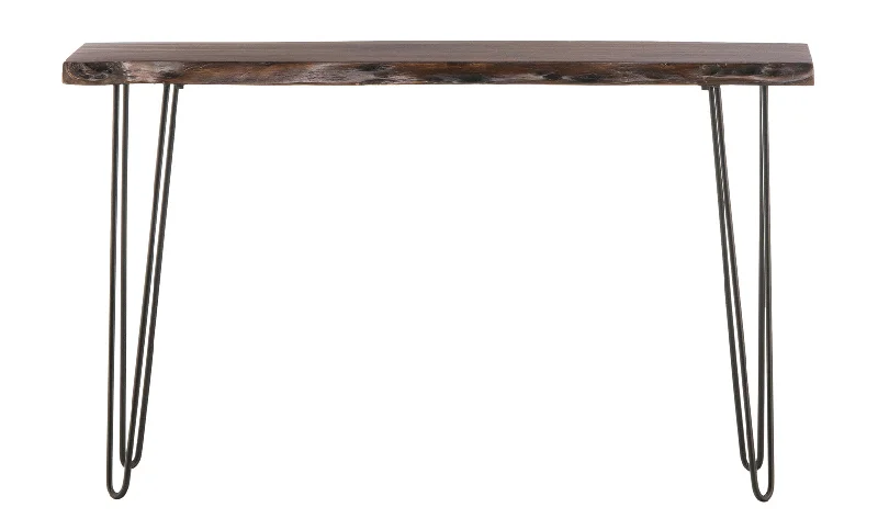 Wool - filled mattresses for natural insulation and moisture - wickingNature's Edge Chestnut Sofa Table Wool - filled mattresses for natural insulation and moisture - wickingNature's Edge Chestnut Sofa Table