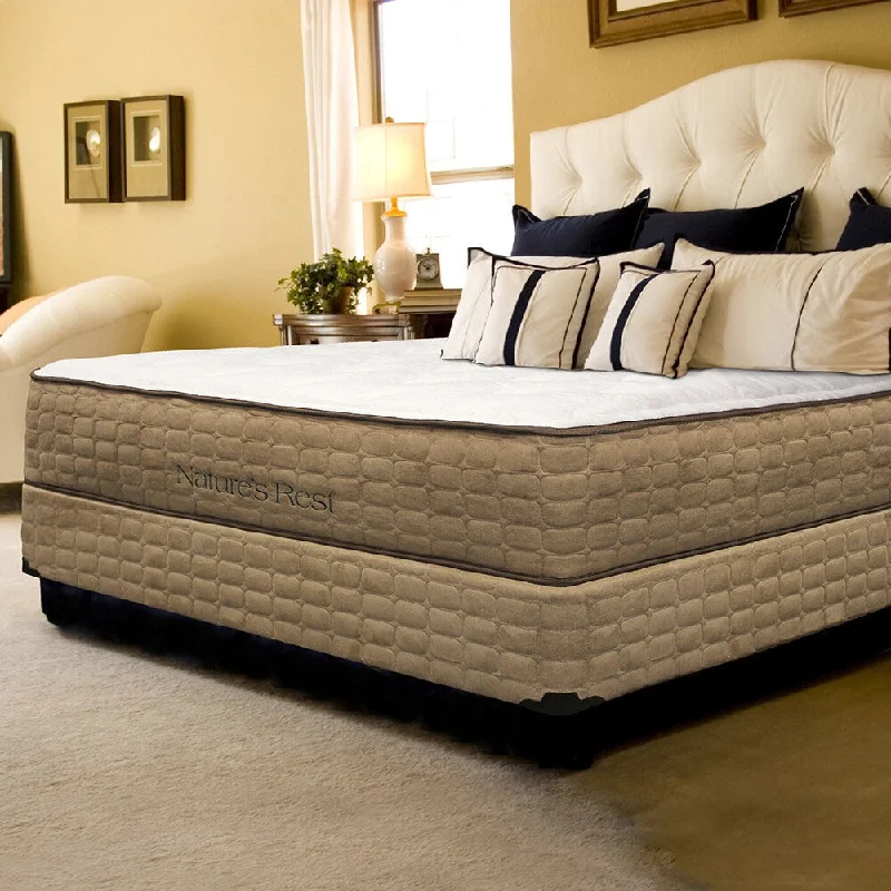 Polyester - foam mattresses for budget - friendly optionsNature's Rest Repose Firm Latex Full-size Mattress and Foundation Set Polyester - foam mattresses for budget - friendly optionsNature's Rest Repose Firm Latex Full-size Mattress and Foundation Set