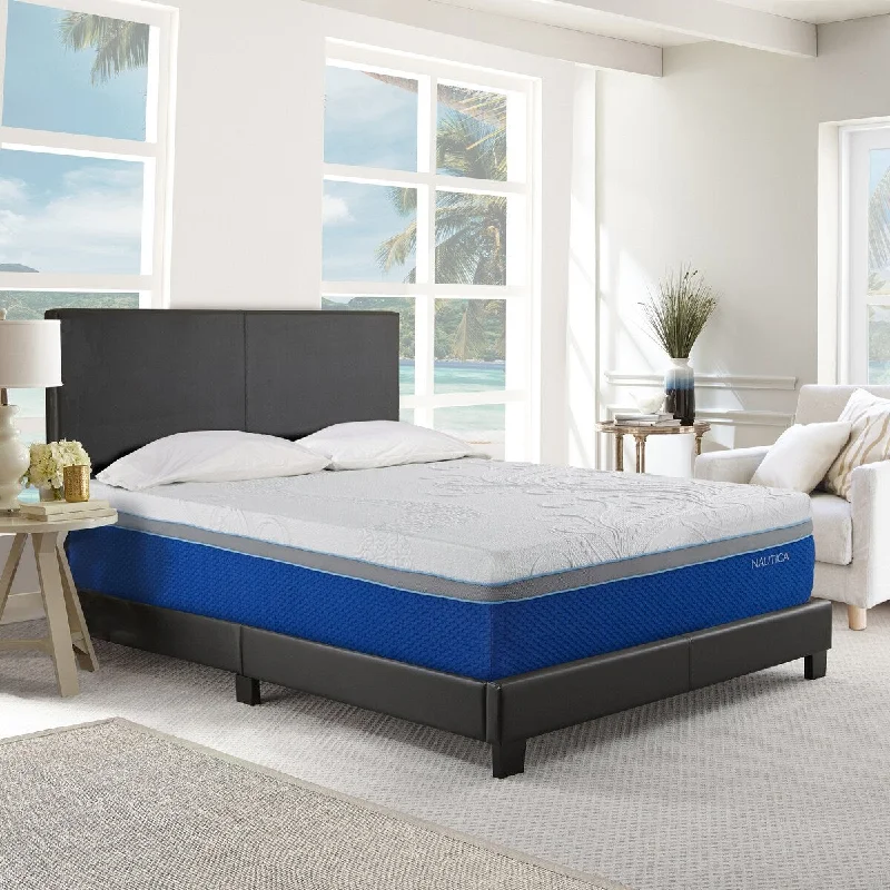 Wool - filled mattresses for natural insulation and moisture - wickingNautica® 14" Medium Plush Cool Gel Memory Foam Mattress Wool - filled mattresses for natural insulation and moisture - wickingNautica® 14" Medium Plush Cool Gel Memory Foam Mattress