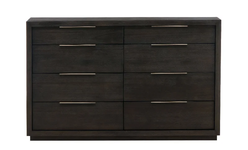 Queen - size mattresses for couples and standard bedroomsOxford Basalt Grey 8-Drawer Dresser Queen - size mattresses for couples and standard bedroomsOxford Basalt Grey 8-Drawer Dresser