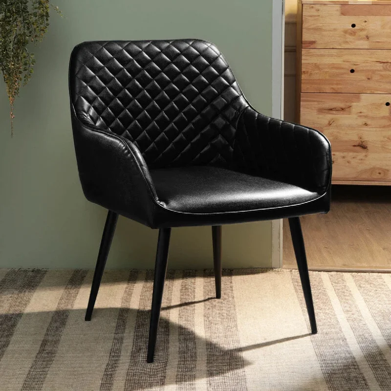 Innerspring mattresses with coil counts for supportRoxanne Upholstered Arm Chair