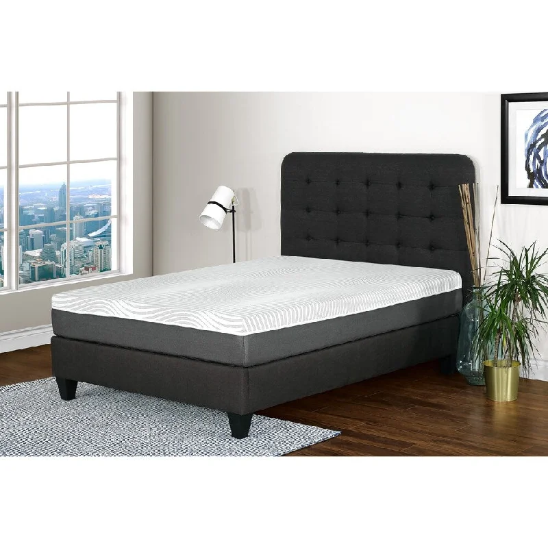Bamboo - charcoal infused mattresses for odor absorptionSerio 10" Hybrid Mattress