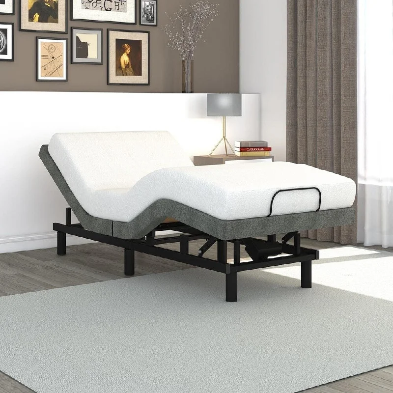 Natural latex and organic cotton blend mattressesSignature Sleep Gold Adjustable Power Base with Inspire 6 Inch Memory Foam Mattress Set, Twin XL - N/A Natural latex and organic cotton blend mattressesSignature Sleep Gold Adjustable Power Base with Inspire 6 Inch Memory Foam Mattress Set, Twin XL - N/A