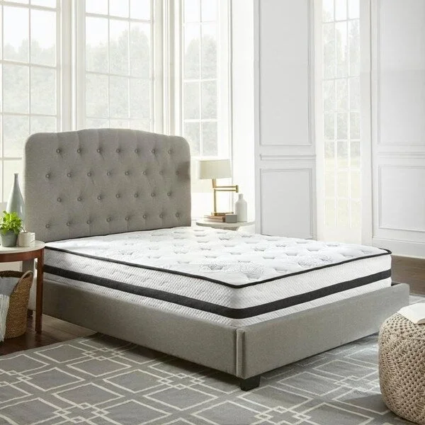 Hybrid mattresses combining foam and innerspring technologySleep Sync 12 Inch Plush Top Ice Fiber Inner Spring Queen Mattress Hybrid mattresses combining foam and innerspring technologySleep Sync 12 Inch Plush Top Ice Fiber Inner Spring Queen Mattress