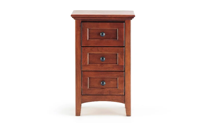 Wool - filled mattresses for natural insulation and moisture - wickingSmall McKenzie Antique Cherry Nightstand Wool - filled mattresses for natural insulation and moisture - wickingSmall McKenzie Antique Cherry Nightstand