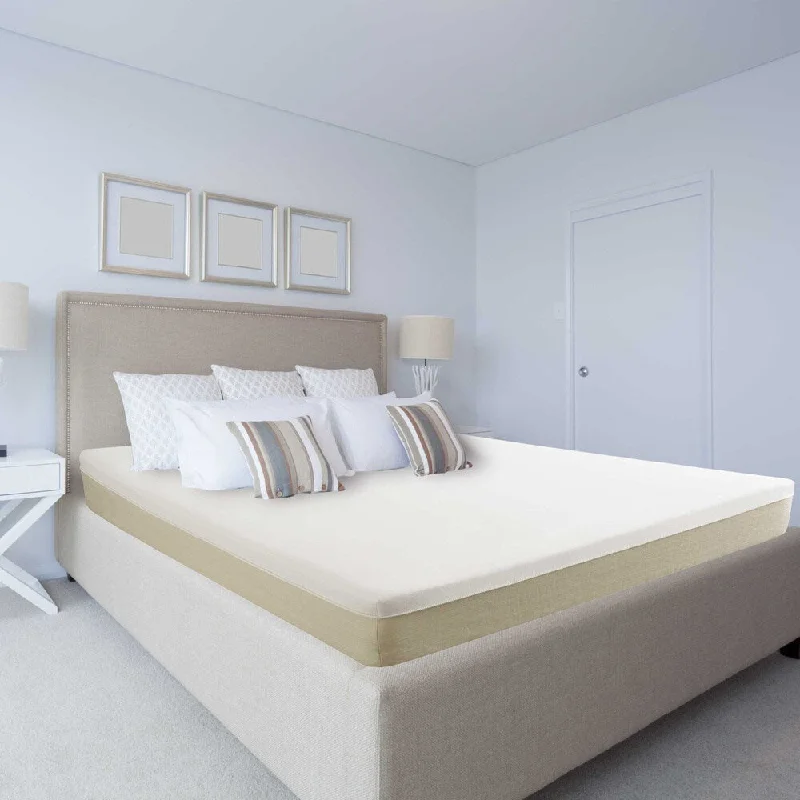 Natural latex and organic cotton blend mattressesSplendoRest Avena 10-inch Twin-size Memory Foam Mattress-in-a-Box Natural latex and organic cotton blend mattressesSplendoRest Avena 10-inch Twin-size Memory Foam Mattress-in-a-Box