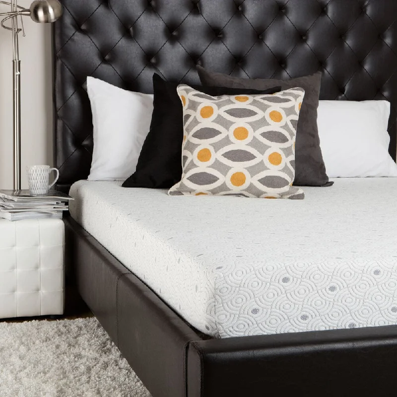 Innerspring mattresses with coil counts for supportSwissLux 8-inch Twin-size European-style Memory Foam Mattress