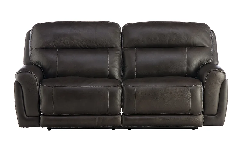 Queen - size mattresses for couples and standard bedroomsVermilion Leather Power Reclining Sofa Queen - size mattresses for couples and standard bedroomsVermilion Leather Power Reclining Sofa