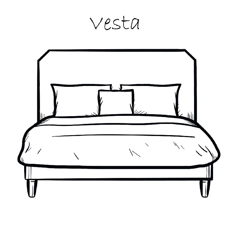 Latex mattresses with natural bounce and breathabilityVesta Headboard - Bespoke Range Latex mattresses with natural bounce and breathabilityVesta Headboard - Bespoke Range