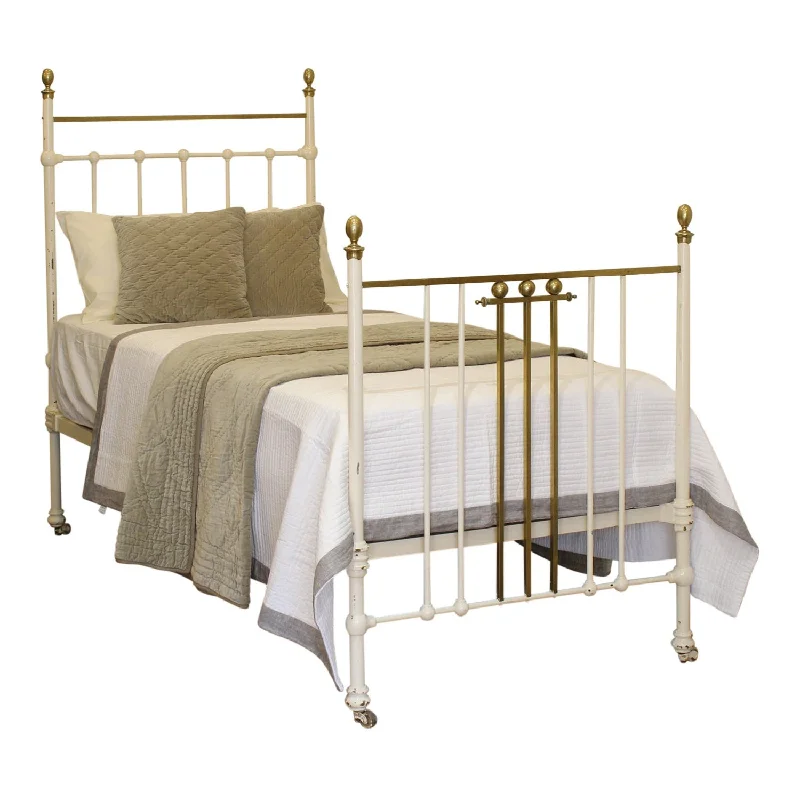 Queen - size mattresses for couples and standard bedroomsWhite Antique Single Bed MS64 - 25% OFF Queen - size mattresses for couples and standard bedroomsWhite Antique Single Bed MS64 - 25% OFF